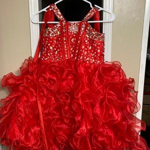 Little girls pageant dress